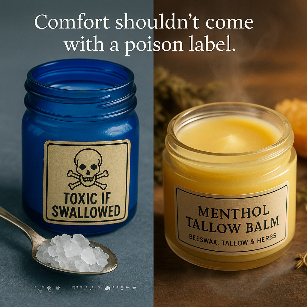 The problem with menthol balms