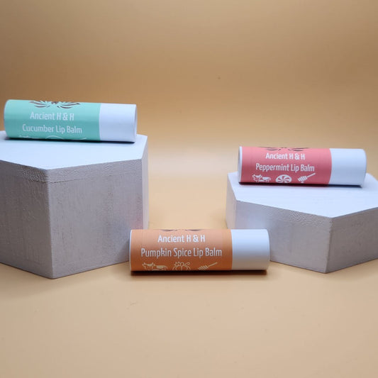 Natural halal tallow lip balm made with grass-fed beef tallow & essential oils for soft, moisturized lips.