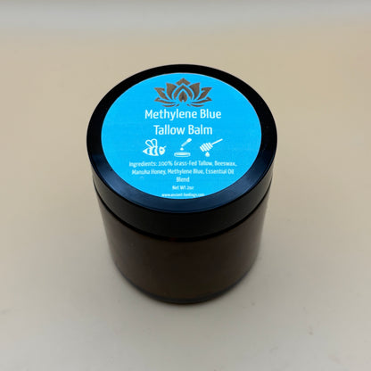 methylene blue tallow balm for anti aging and UV for face skin cream