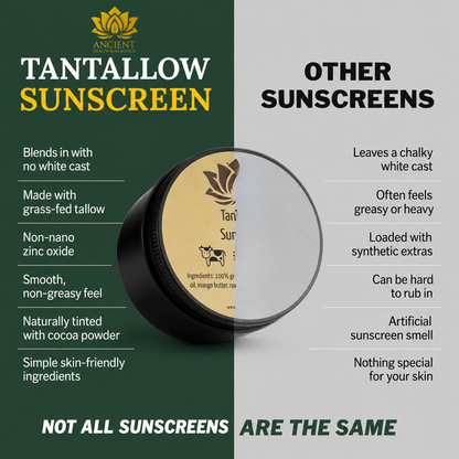 tantallow vs other sunscreens